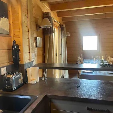 La Joue Du Loup Bord Des Pistes - Chalet En Bois De Charme Pour 10 Personnes Saint-Étienne-en-Dévoluy Exterior foto