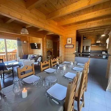 La Joue Du Loup Bord Des Pistes - Chalet En Bois De Charme Pour 10 Personnes Saint-Étienne-en-Dévoluy Exterior foto